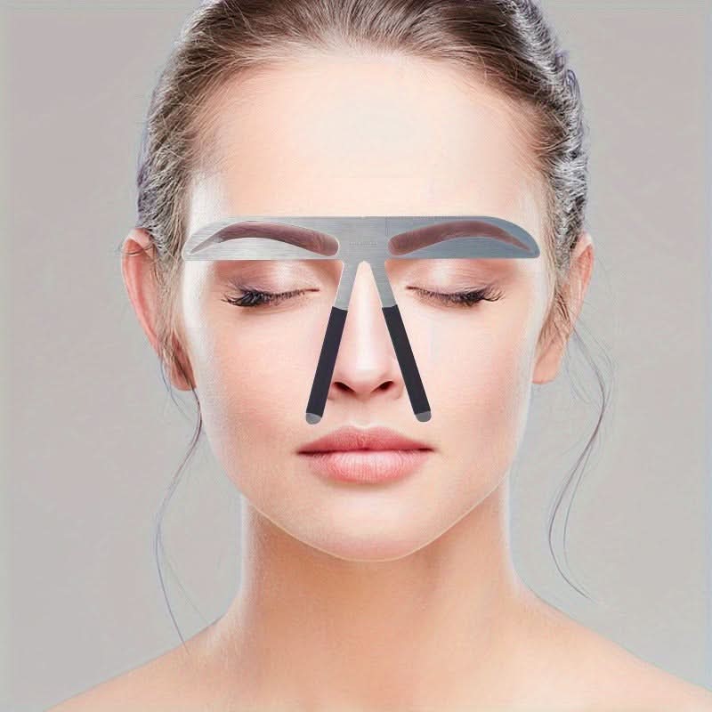 Stainless Steel Eyebrow Shaping Tool