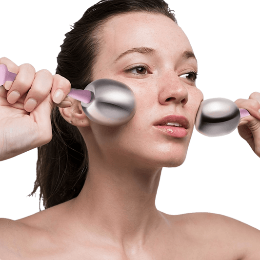 Facial Ice Globes Cryoballs - Cryotherapy Massage Tools