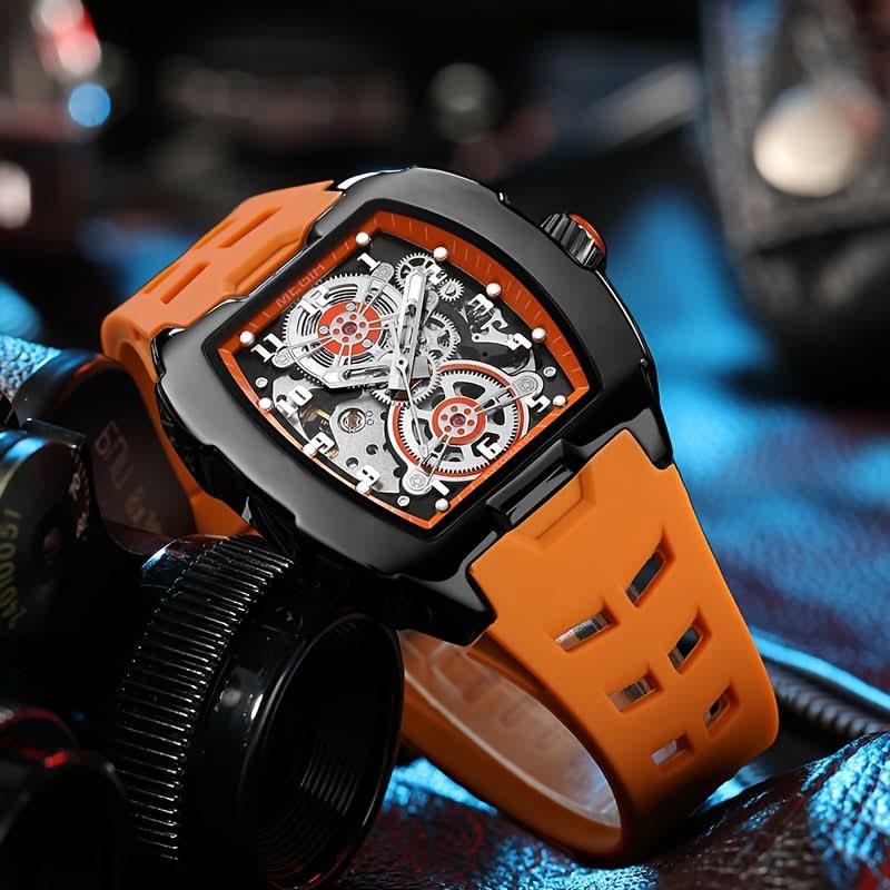 Luxury Automatic Mechanical Watch for Men - Large Dial, Hip Hop Style