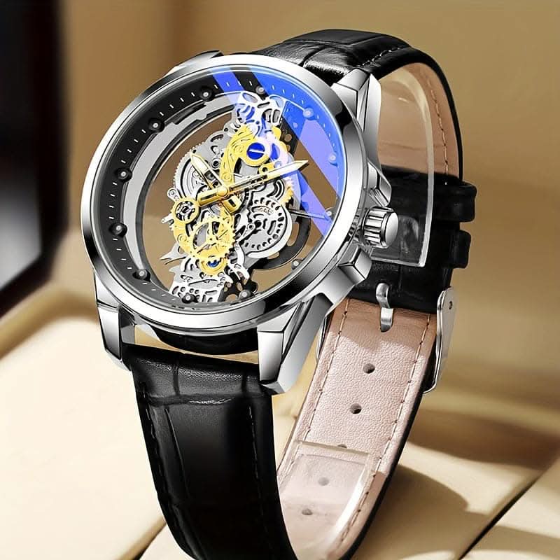 TPW Elegant Men's Quartz Watch – Durable Steel Strap