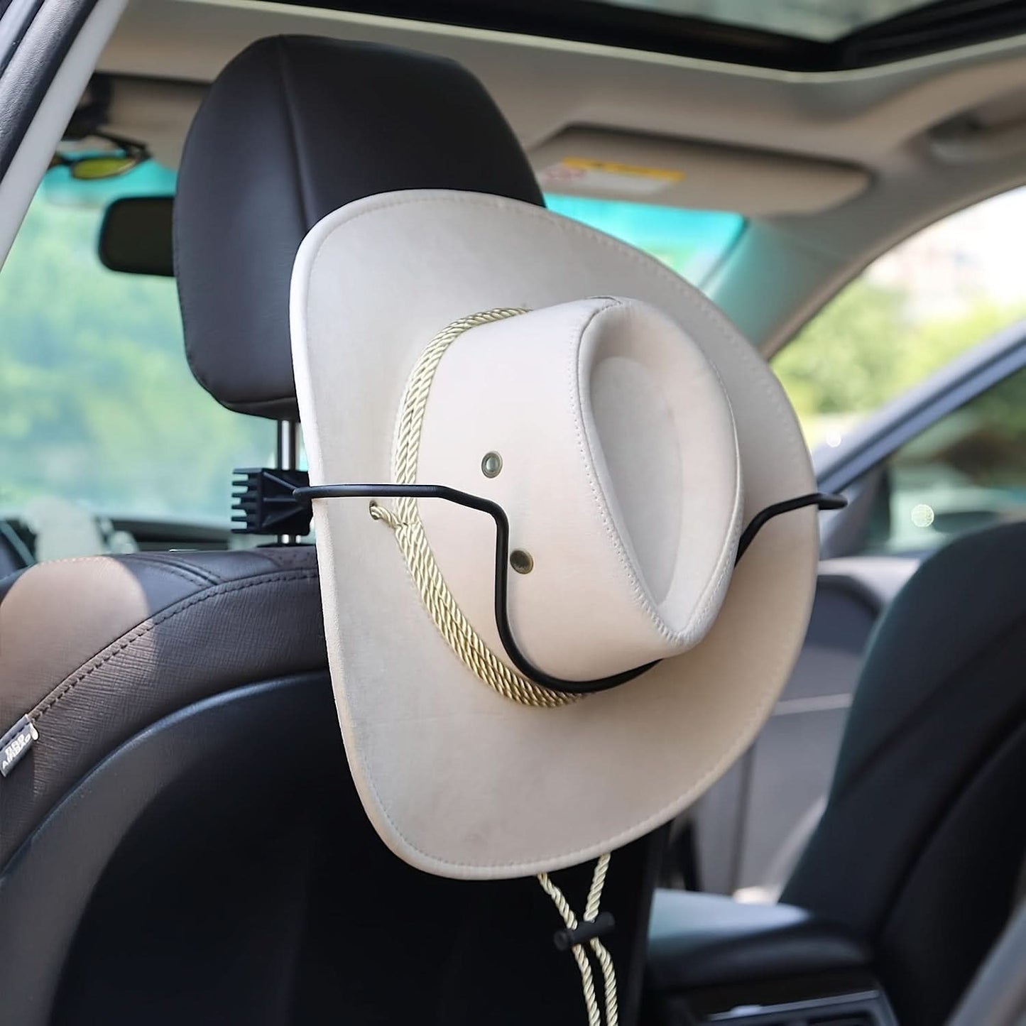 Metal Cowboy Hat Rack for Trucks & SUVs