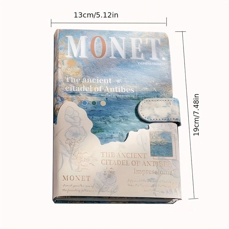 Monet-Inspired Hardcover Journal – Vibrant Colorful Illustrated Pages