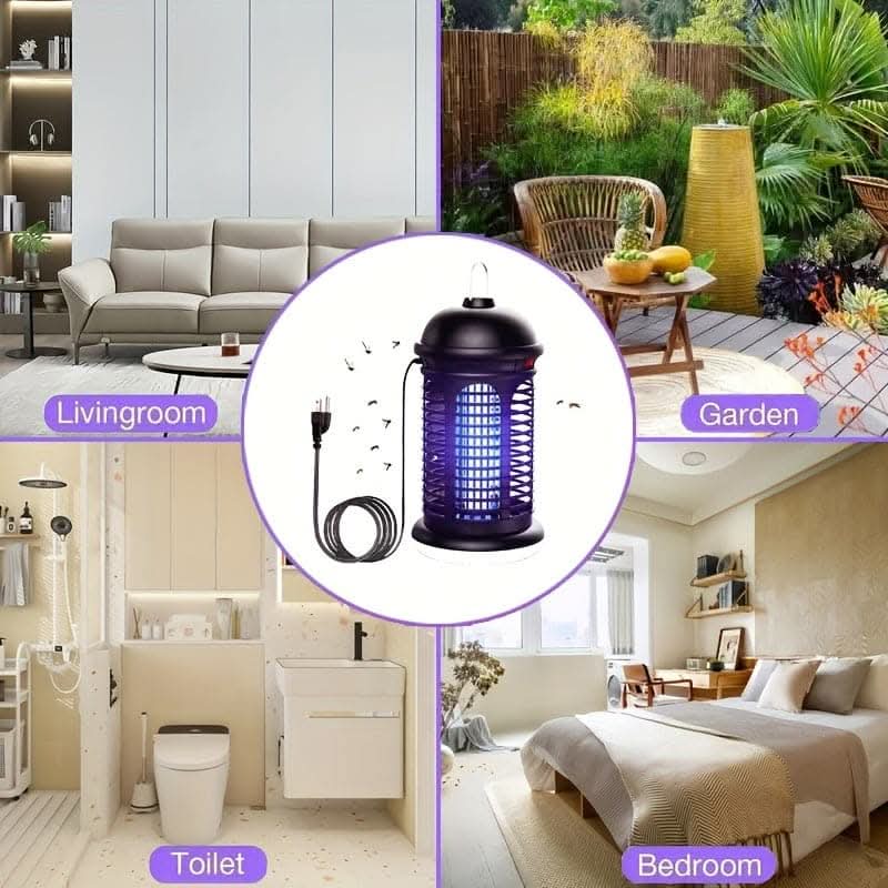 Electric Bug Zapper with LED Light – Outdoor & Indoor Insect Killer