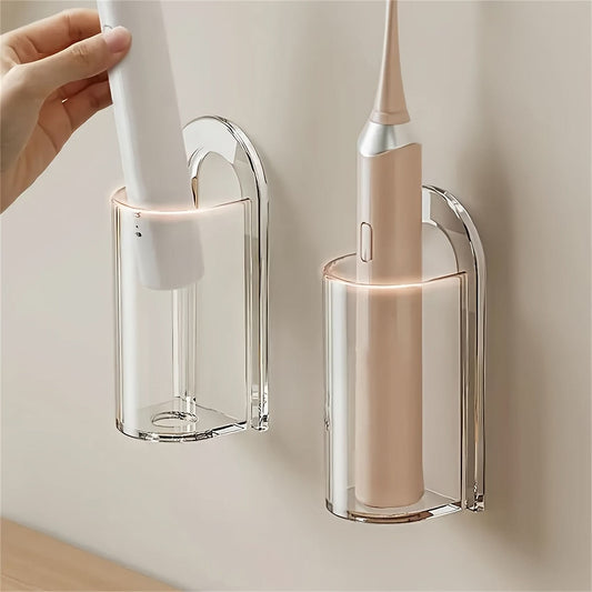 Self-Adhesive Wall-Mounted Electric Toothbrush Holder