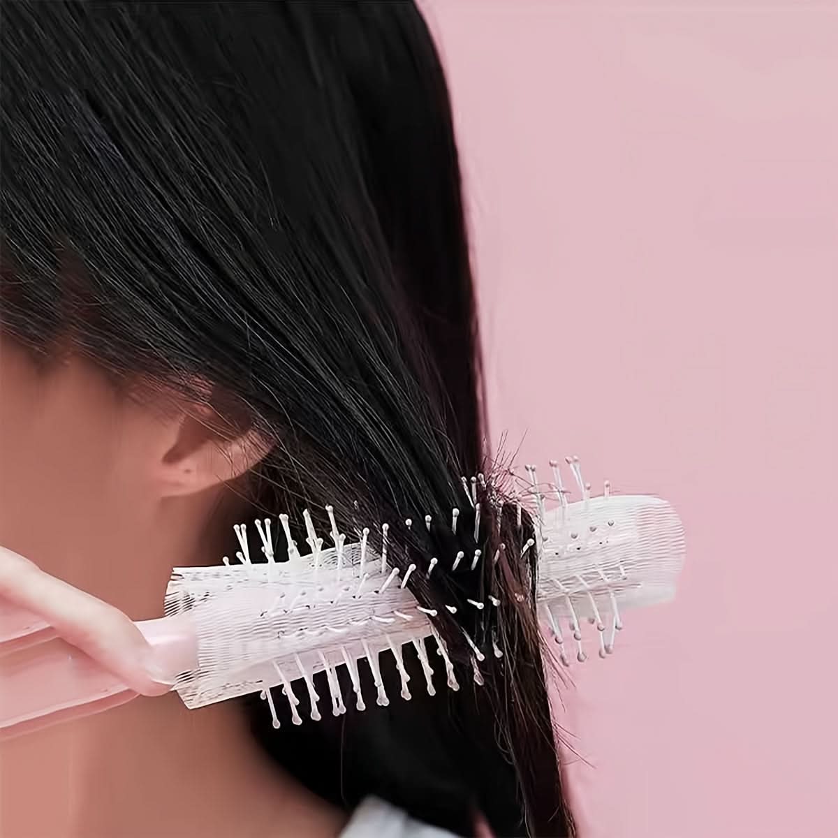 50pcs Disposable Hair Brush Cleaning Nets – PEVA Covers for Easy Hair Removal