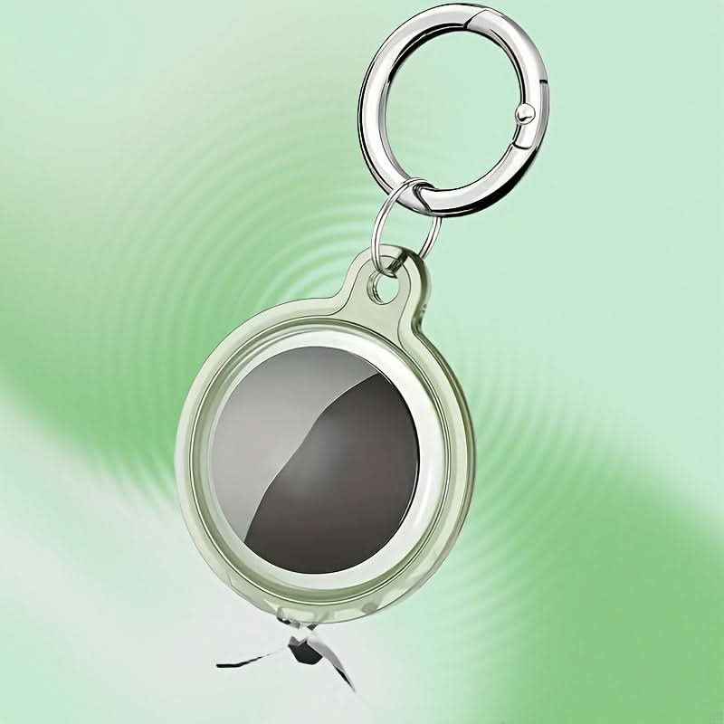 Waterproof TPU AirTag Case with Keychain