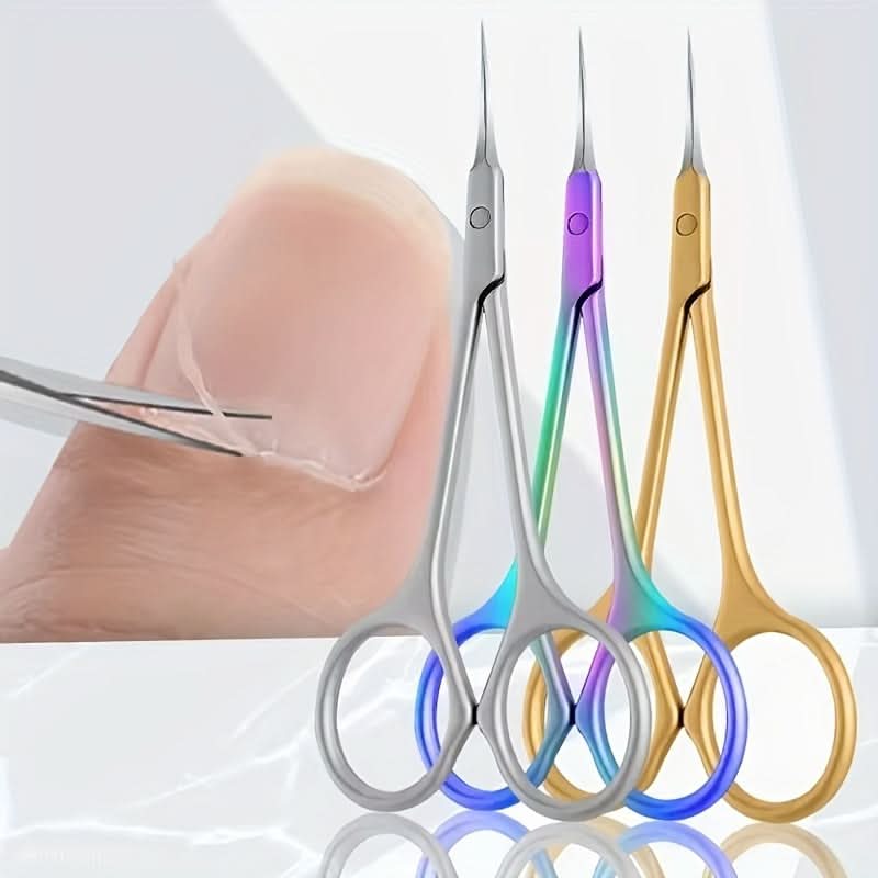 3pcs Professional Stainless Steel Cuticle Scissors