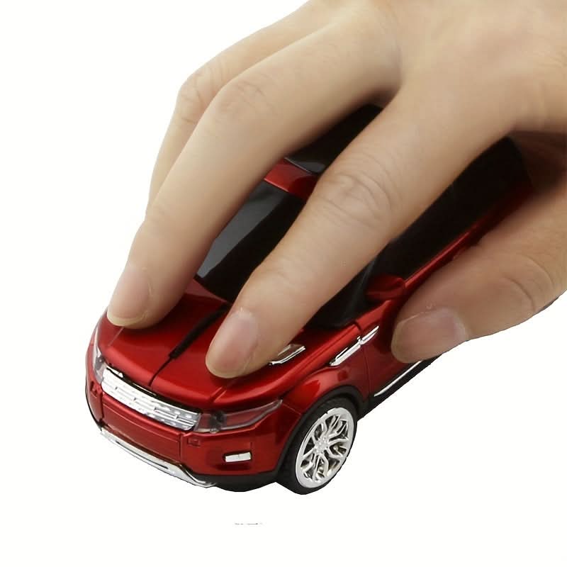 Car-Shaped Wireless Optical Mouse – 1200DPI
