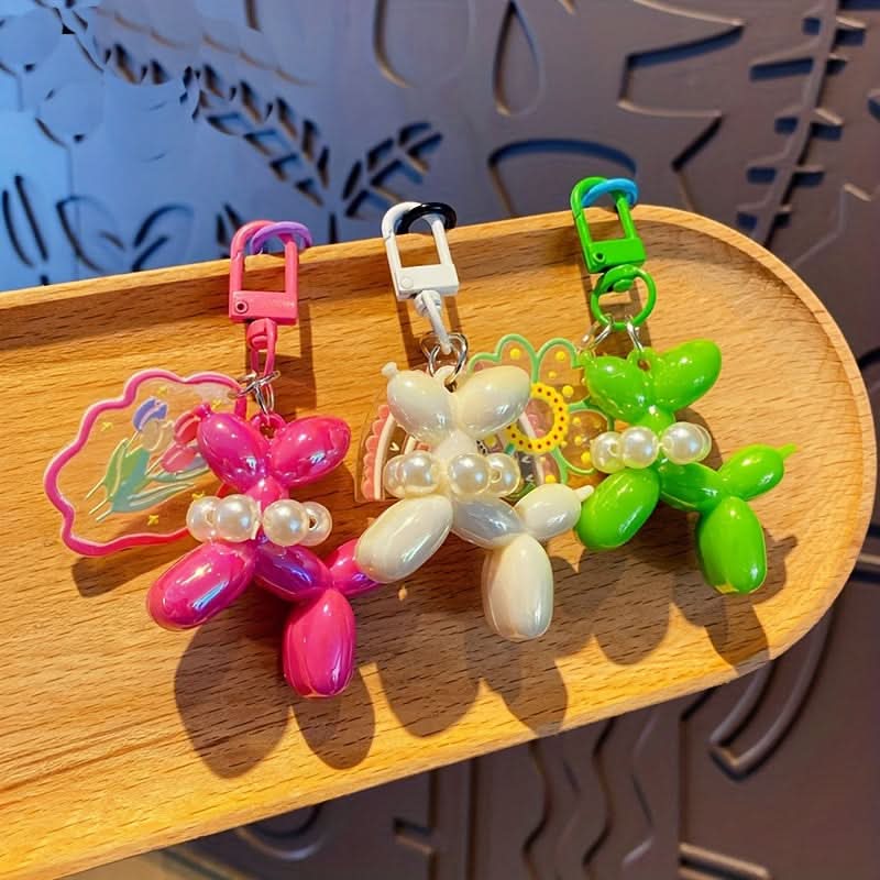 Unique Acrylic Car Keychain – Cute Gift Idea