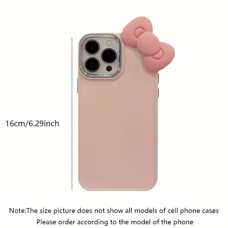 3D Bowknot Shockproof iPhone Case