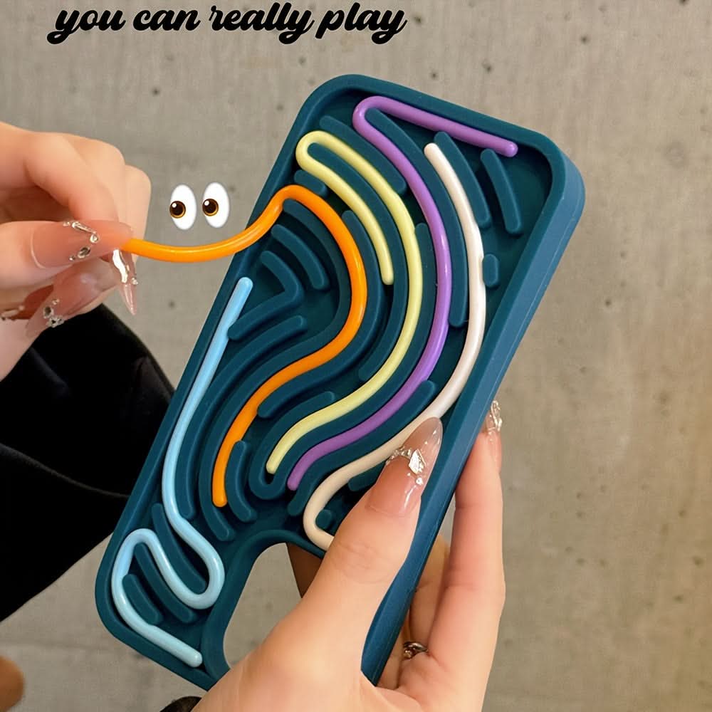 Detachable Puzzle Silicone iPhone Case