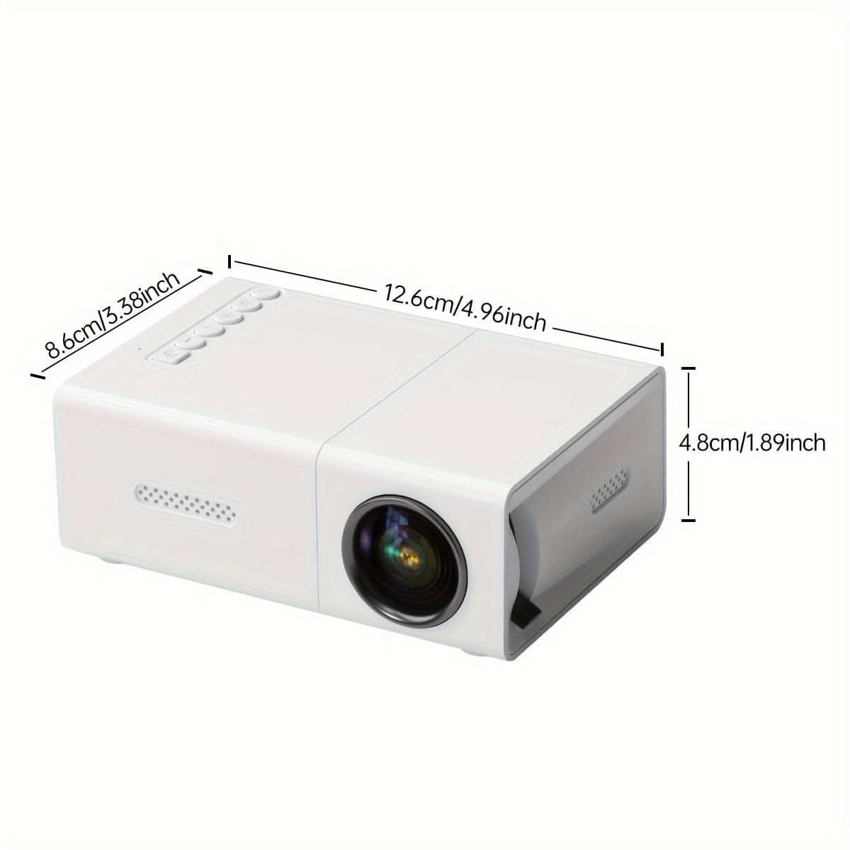 Mini Portable Projector for Home and Outdoor
