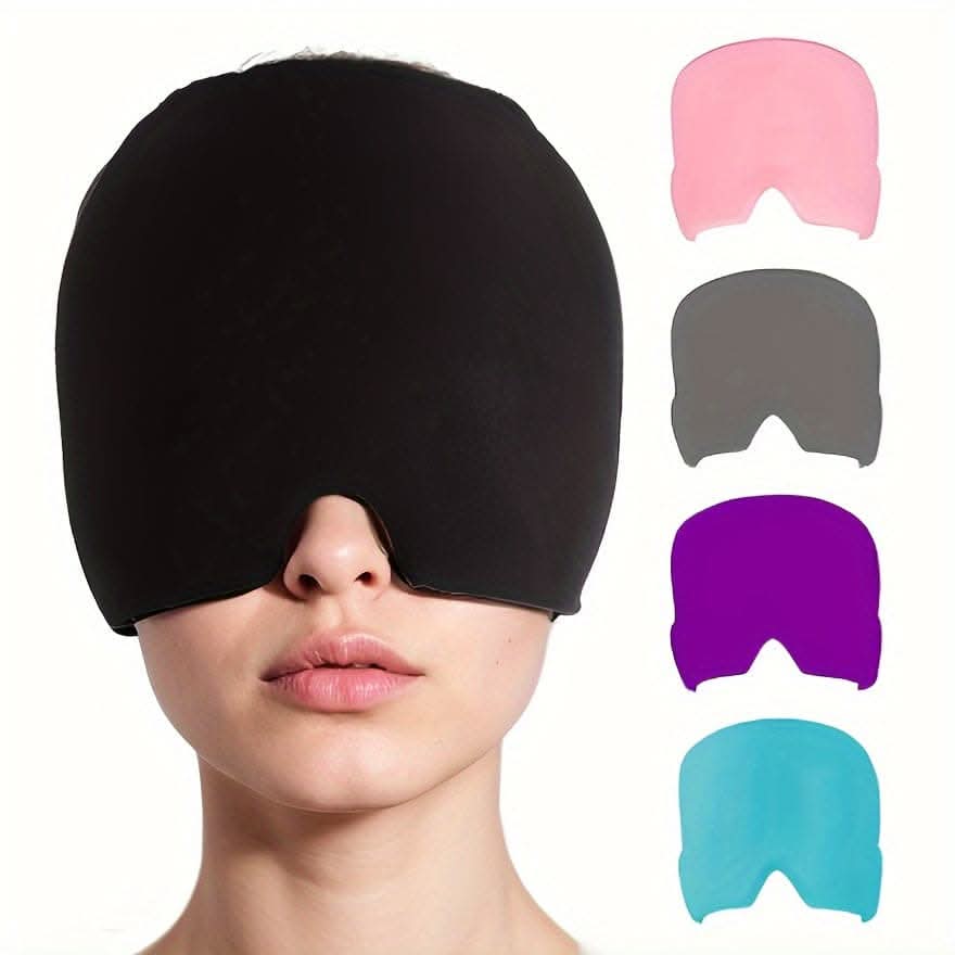 Gel Ice Pack Headache Relief Cap