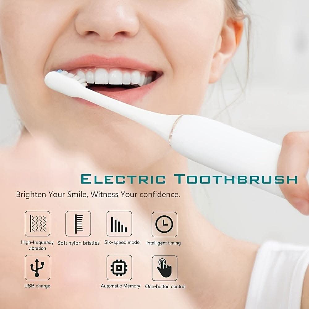 Advanced Sonic Electric Toothbrush –  USB Rechargeable