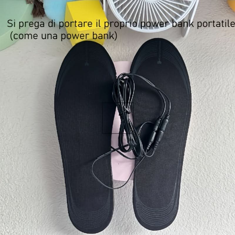 USB Heated Insoles – Washable, Custom Fit Warmth