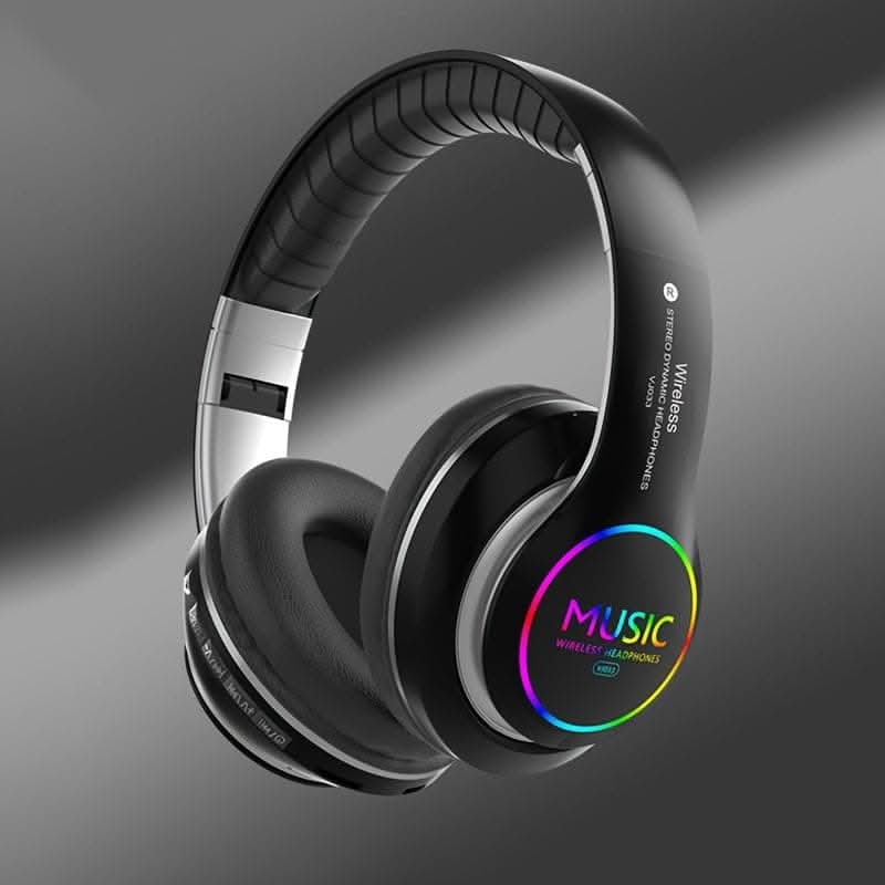Wireless Headphones with Deep Bass - Lightweight, Foldable Earbuds