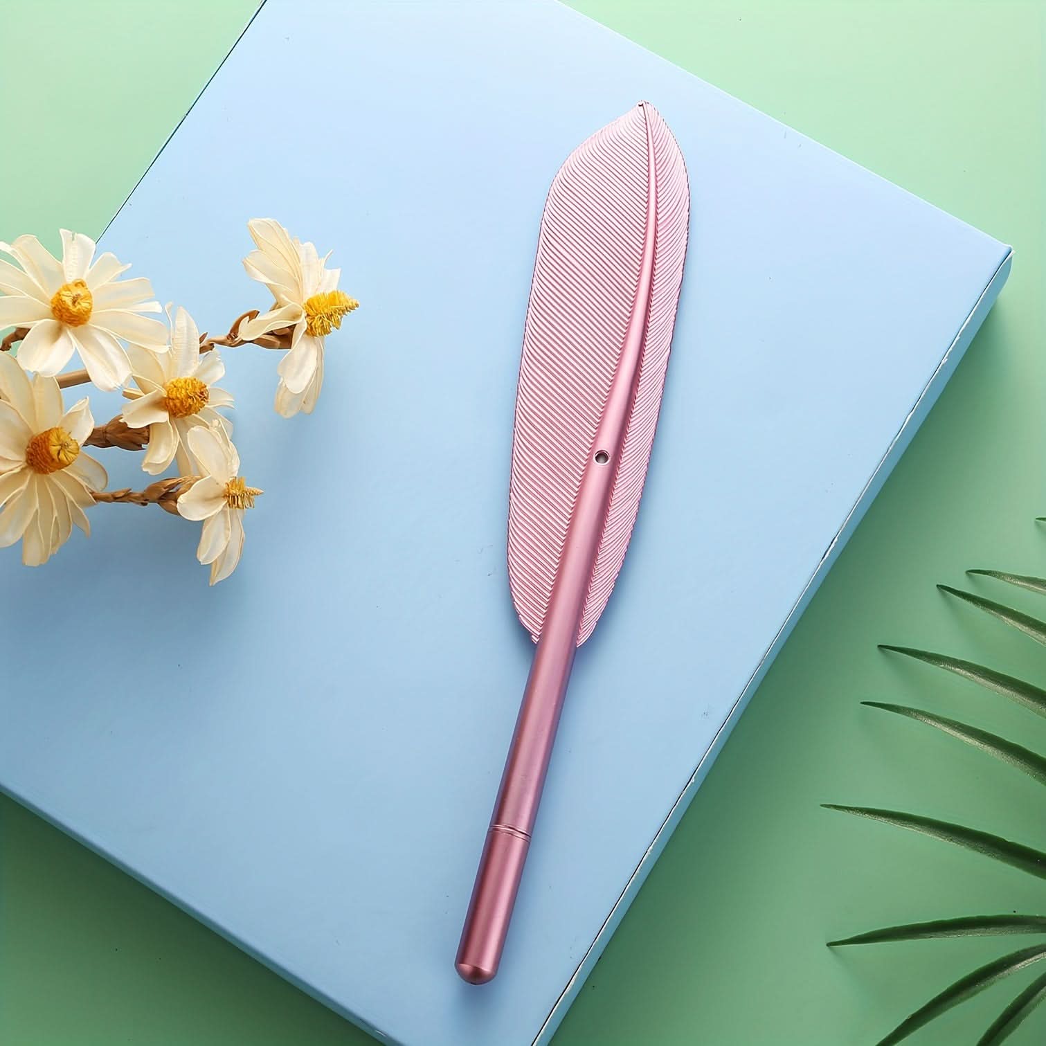 6-Pack Imitation Feather Gel Pens – Creative Writing Pens