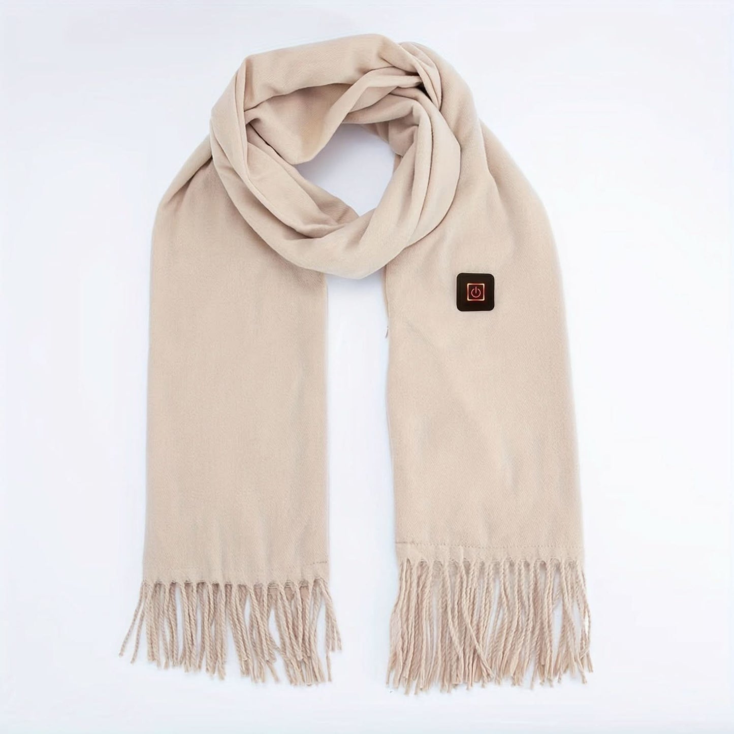 USB Heated Scarf for Women - 3 Adjustable Heat Levels