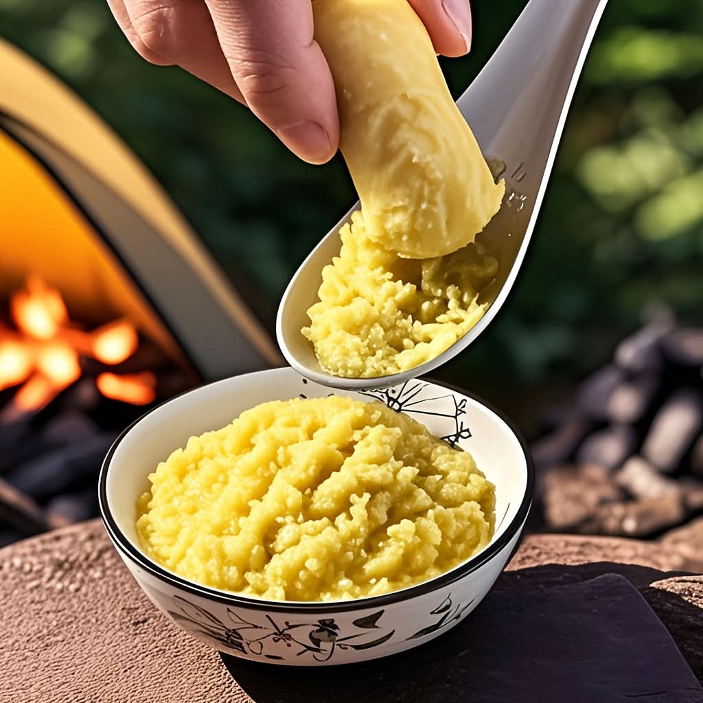 Stainless Steel Garlic & Ginger Grater Spoon – Manual Masher Tool for Fine Paste