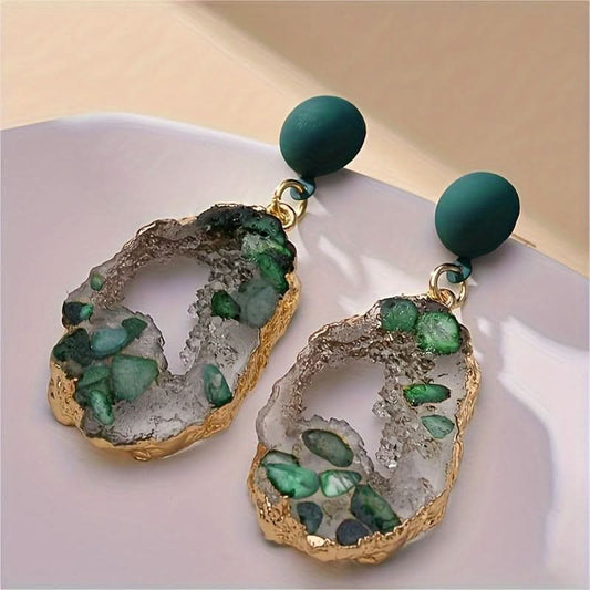 Exquisite Bollywood-Inspired Dangle Earrings