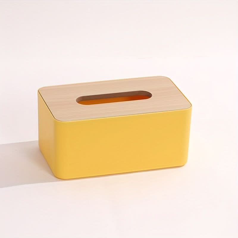 Wooden Tissue Box Holder for Home & Office