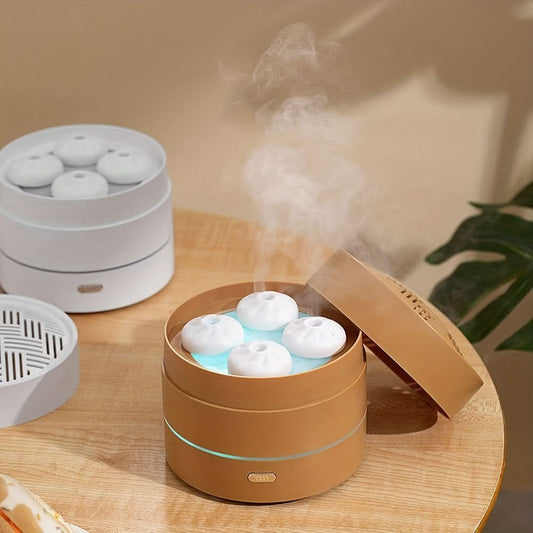 200ml AromaMist Ultrasonic Humidifier with LED Light