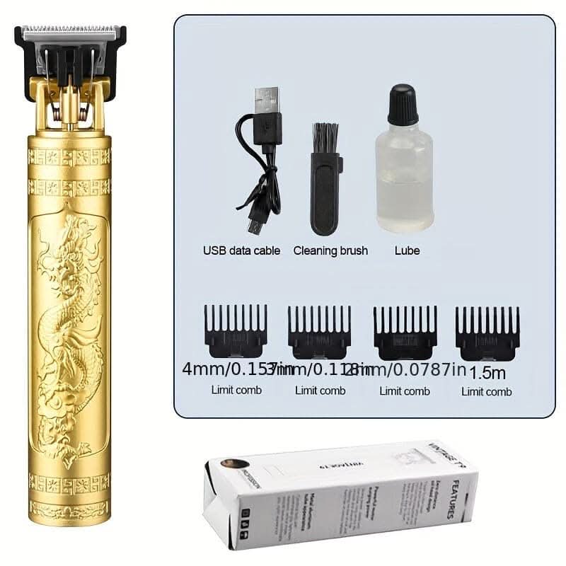 Precision Cordless Hair Trimmer – USB Rechargeable