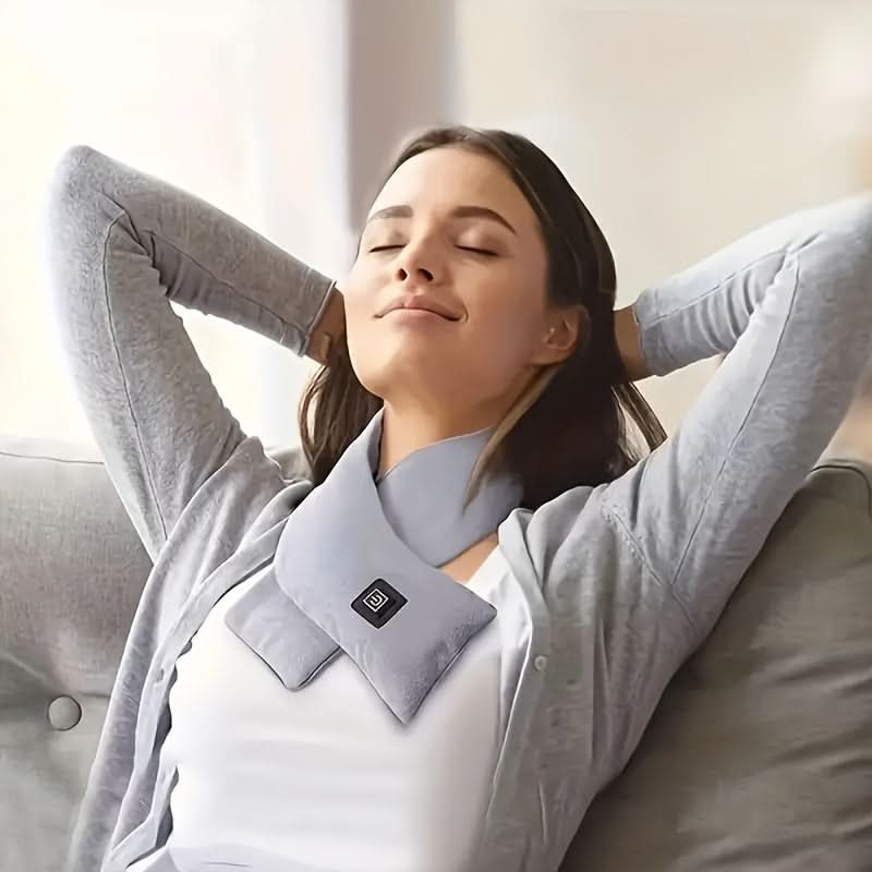 USB Charging Heated Scarf - Unisex Multifunctional Electric Neck Warmer