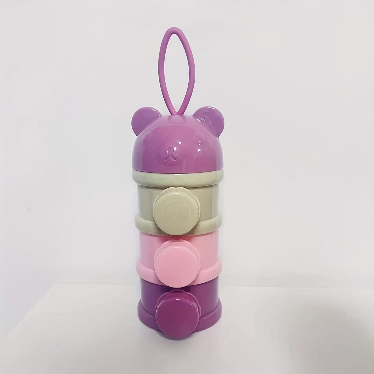 Cartoon Bear Food Box, 3-Layer or 4-Layer Portable Snack Container