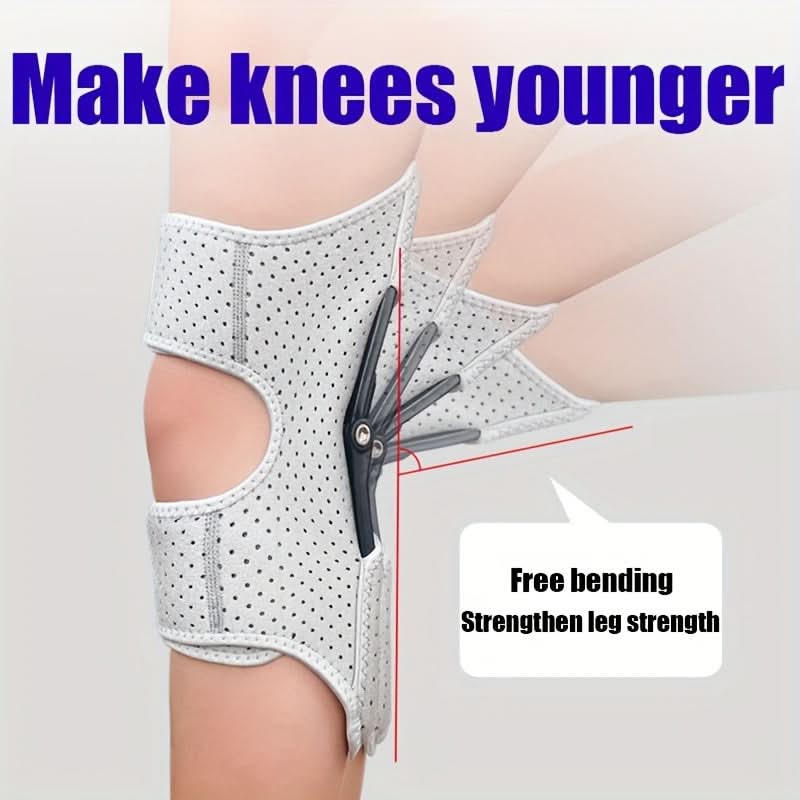 Adjustable Knee Brace with Spring Support