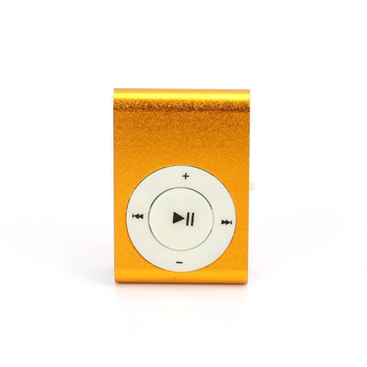 Mini MP3 Player with Clip – Rechargeable LED Music Player for Travel & Students