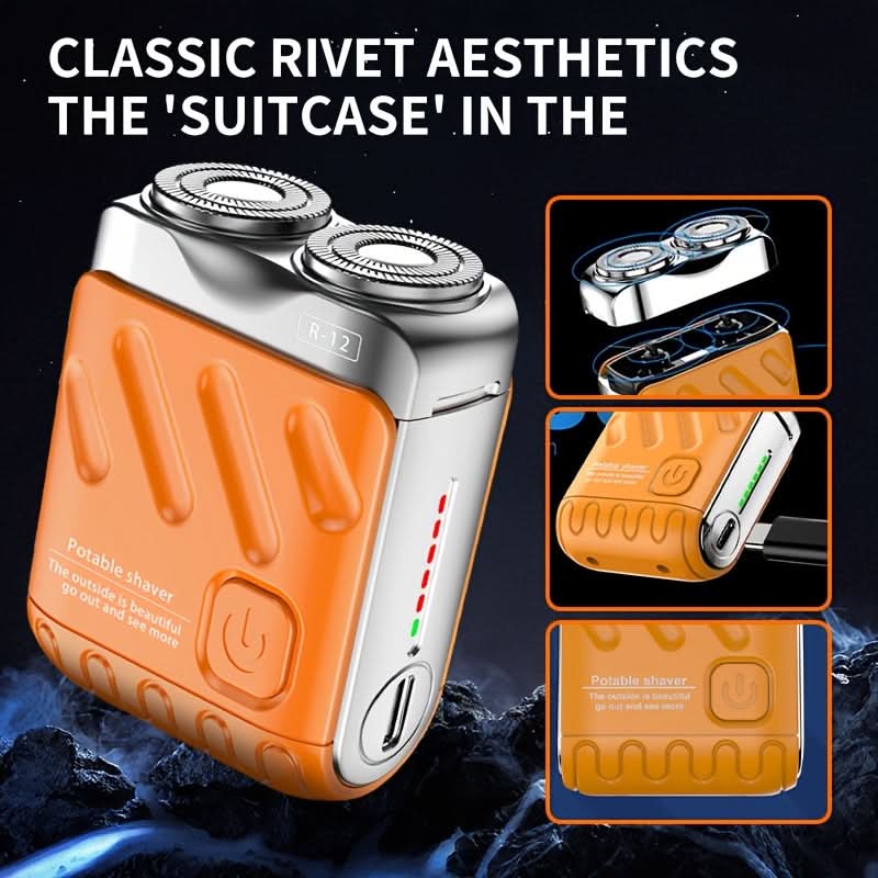 Rechargeable Wet & Dry Electric Shaver – Alloy Body
