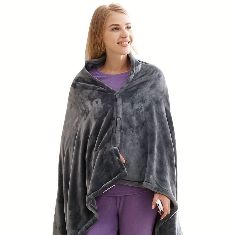 USB Rechargeable Electric Blanket with 3 Heat Settings