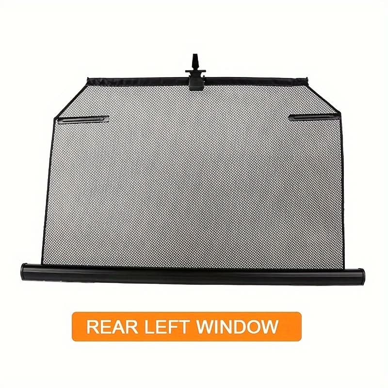 Retractable Car Sunshade Curtain – Easy-Roll Polyester Design for Side Window