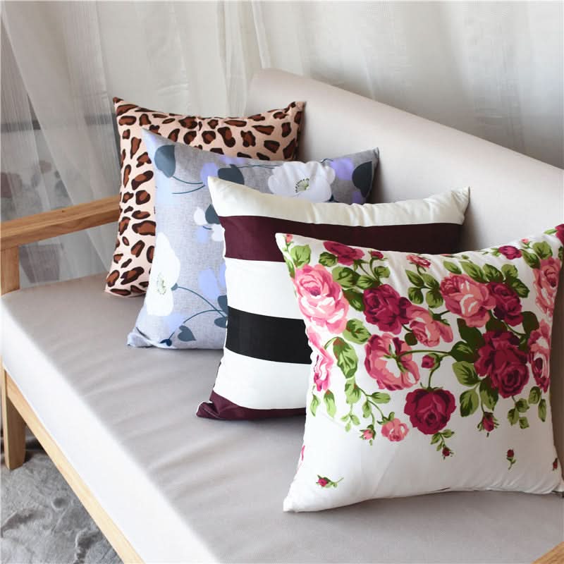 Wholesale Aloe Vera Cotton Pillow Cushion Covers