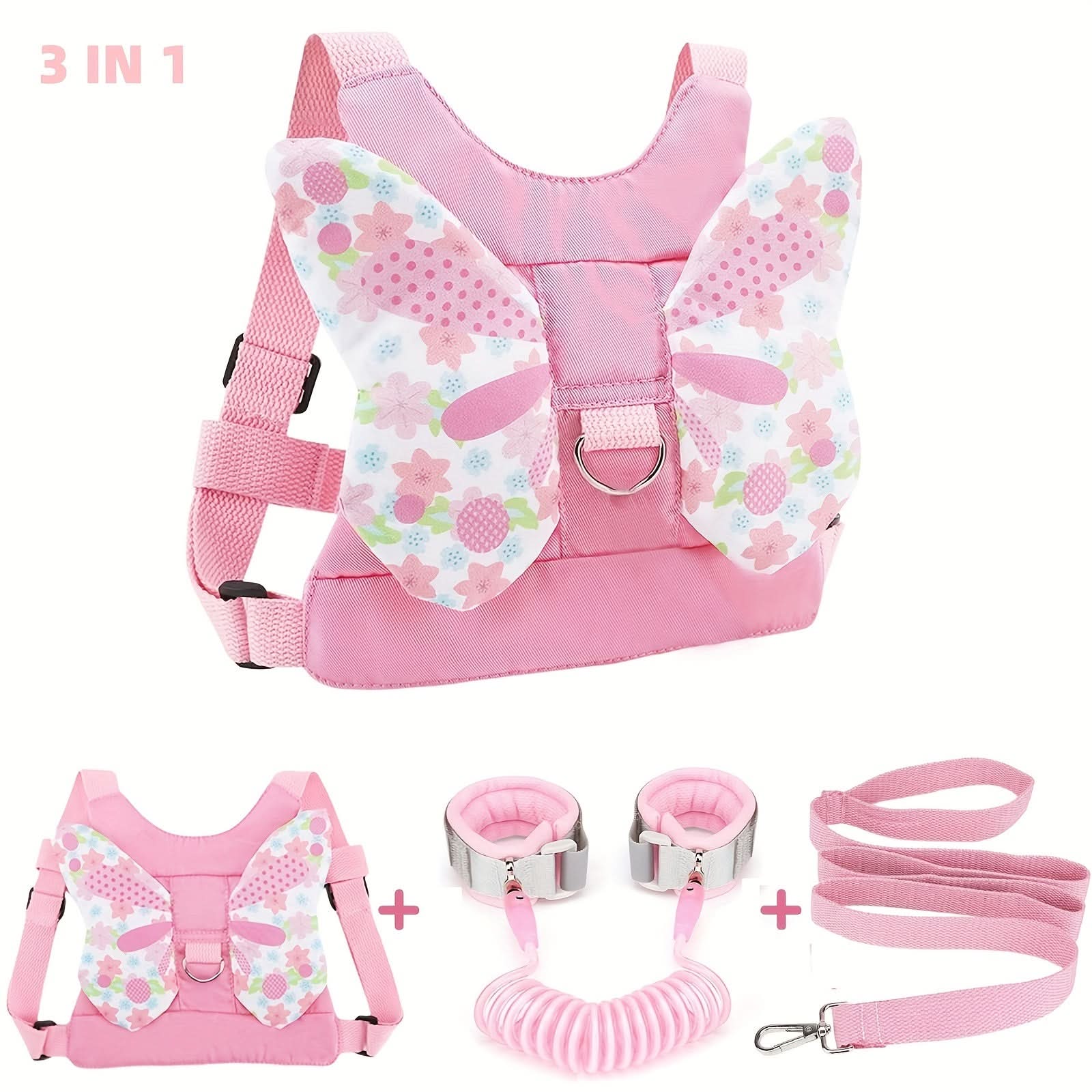 3-in-1 Baby Safety Leash and Harness