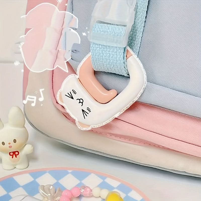 4-Piece Cute Cartoon Animal Handbag Hook – Durable & Portable Hanger