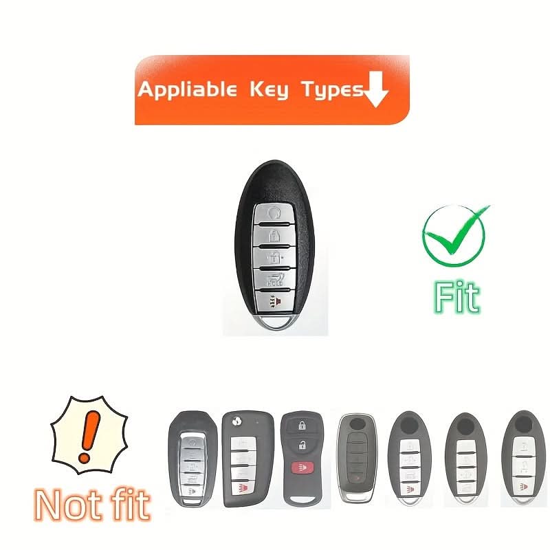 TPU Key Fob Cover for Nissan Models