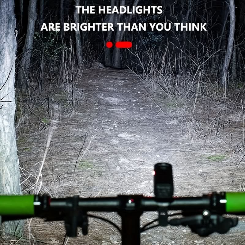 USB Rechargeable LED Bike Headlight – 6 Modes