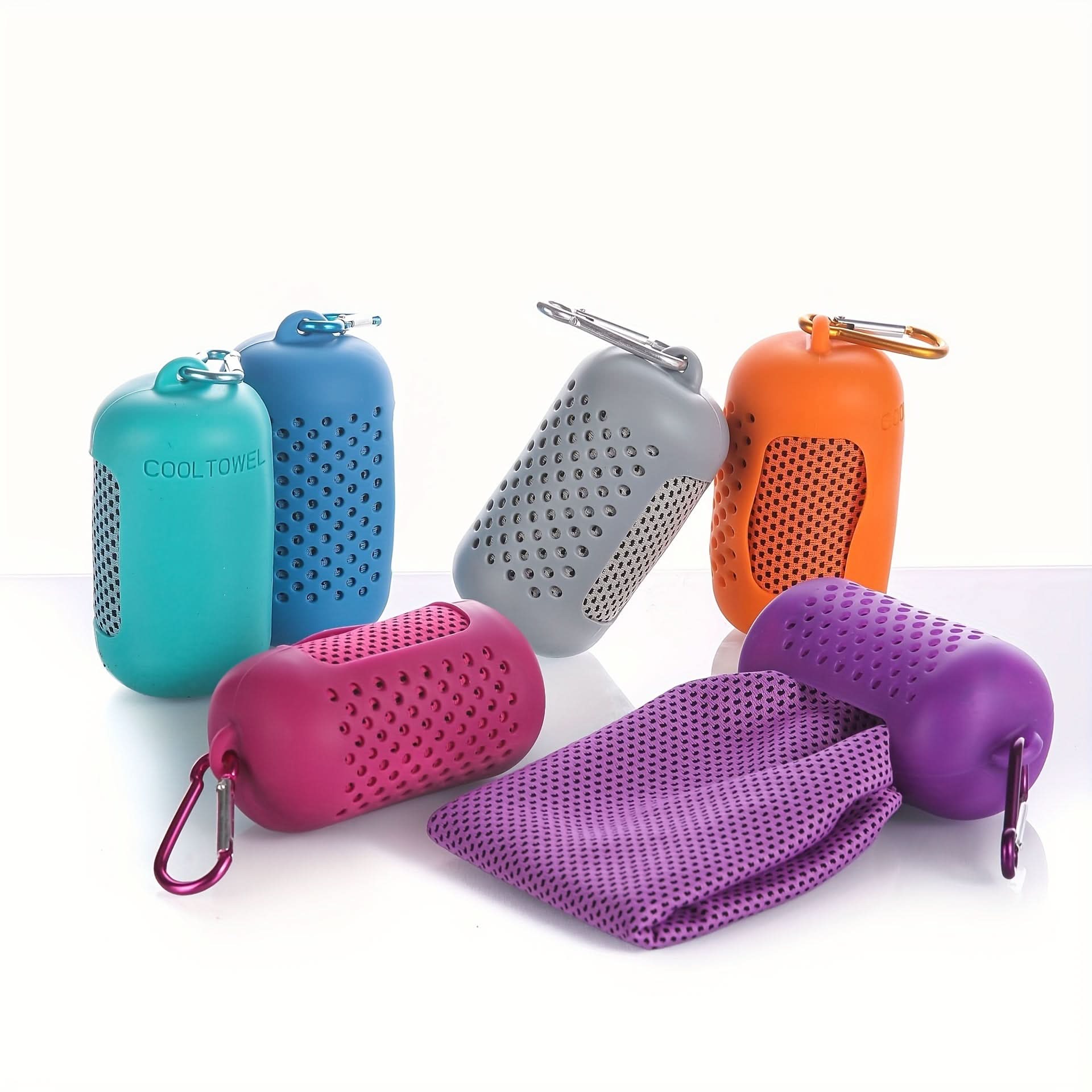 Ultra-Absorbent Quick-Dry Sports Towel Set with Cooling Ice Blanket