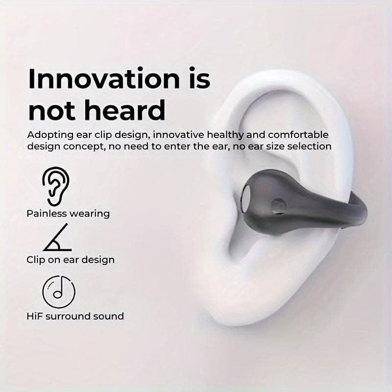 Open-Ear Clip Wireless Earplugs BT 5.3