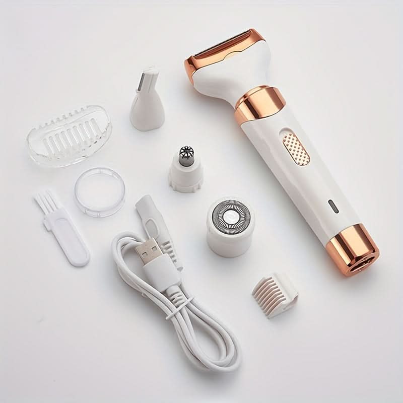 4-in-1 Rechargeable Wet/Dry Women's Shaver