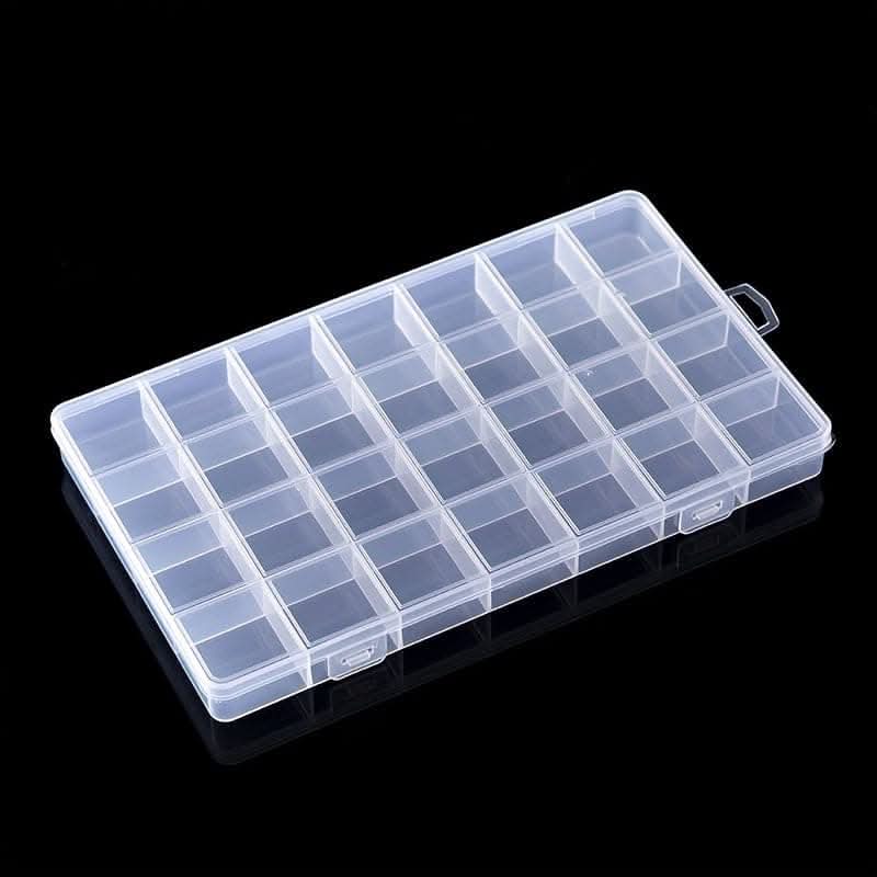 Multifunctional Transparent Desktop Storage Box – 10/15/24 Grid