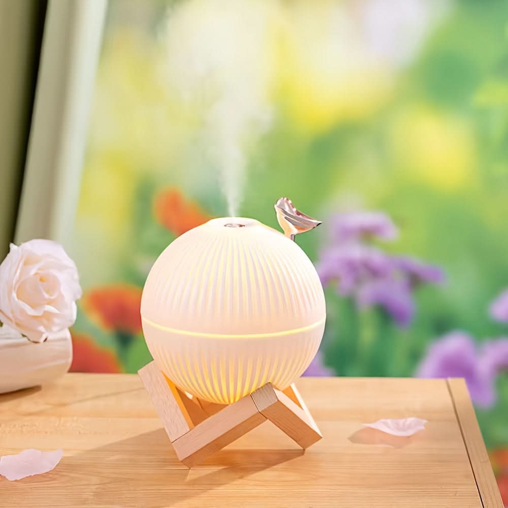 Cute Bird-Shaped USB Humidifier with Night Light
