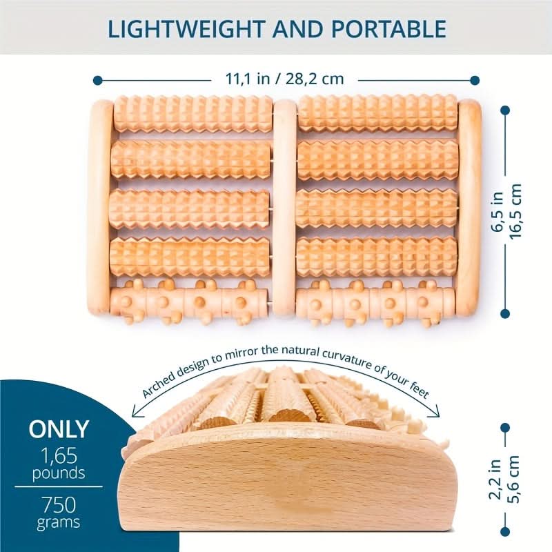Portable Foot Roller Massager – Deep Tissue for Foot Pain Relief