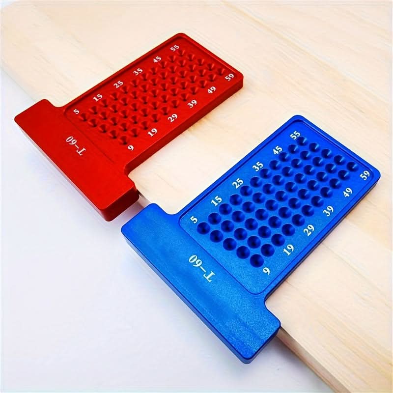 Aluminum T-Type Scribe Ruler for Woodworking
