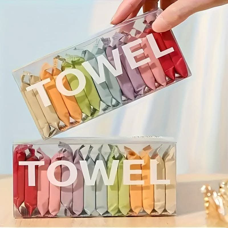 Ultra-Absorbent Compressed Towels – Soft, Lint-Free for All Uses