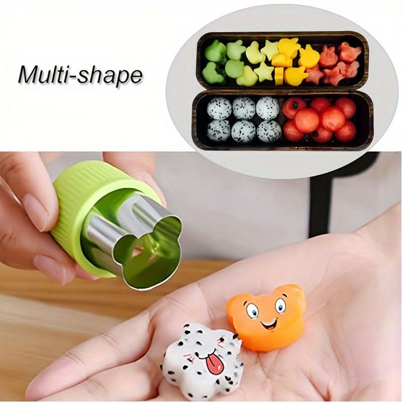 Mini Vegetable & Pastry Cutter Set - 9pcs