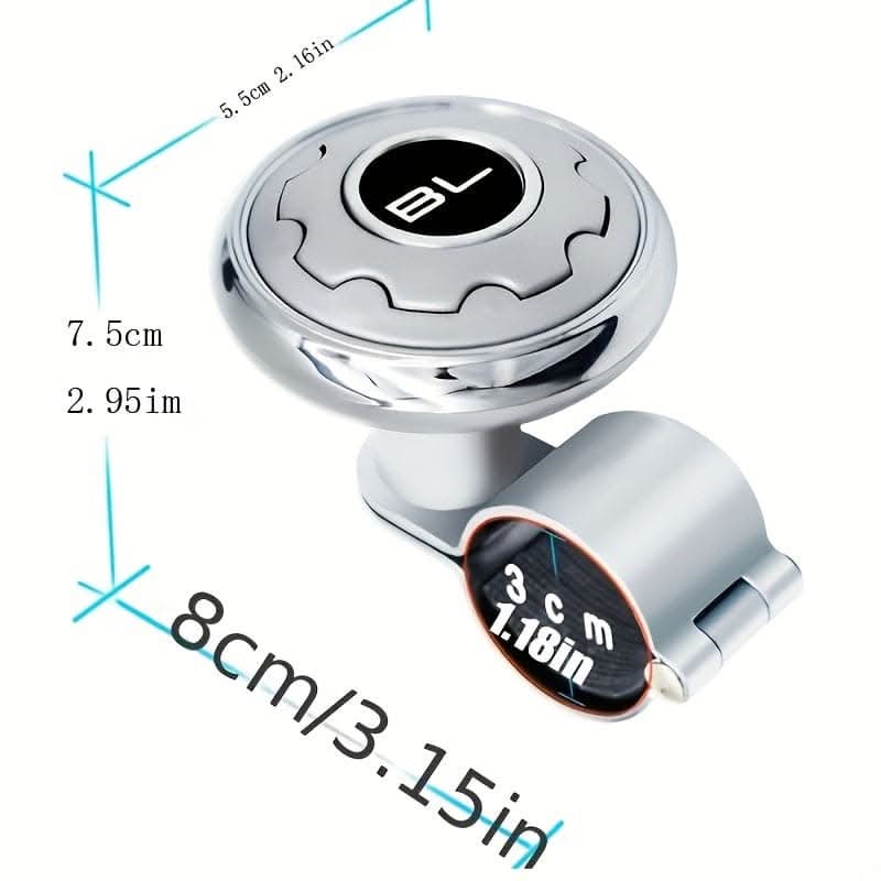 Carbon Fiber Steering Wheel Knob – One-Handed Steering