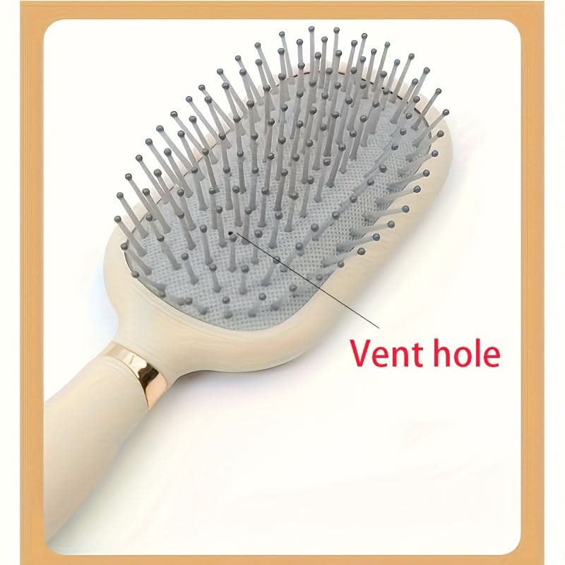 Detangling Hair Brush with Scalp Massager – Styling Comb for Curly Hair